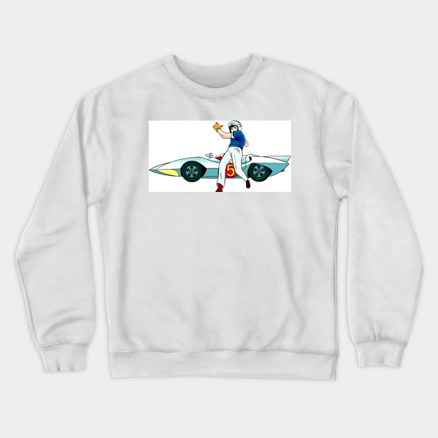 Speed Racer Crewneck Sweatshirt by PCH5150